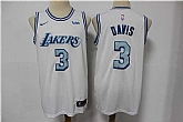 Lakers 3 Anthony Davis White 2020-21 City Edition Nike Swingman Jersey,baseball caps,new era cap wholesale,wholesale hats